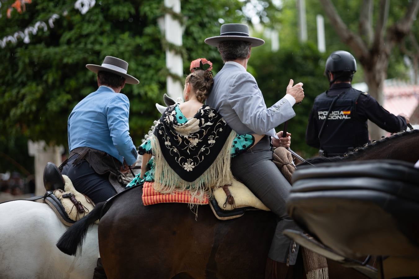 Ambiente en el real durante el miércoles de la Feria de Sevilla 2022. VANESSA GÓMEZ