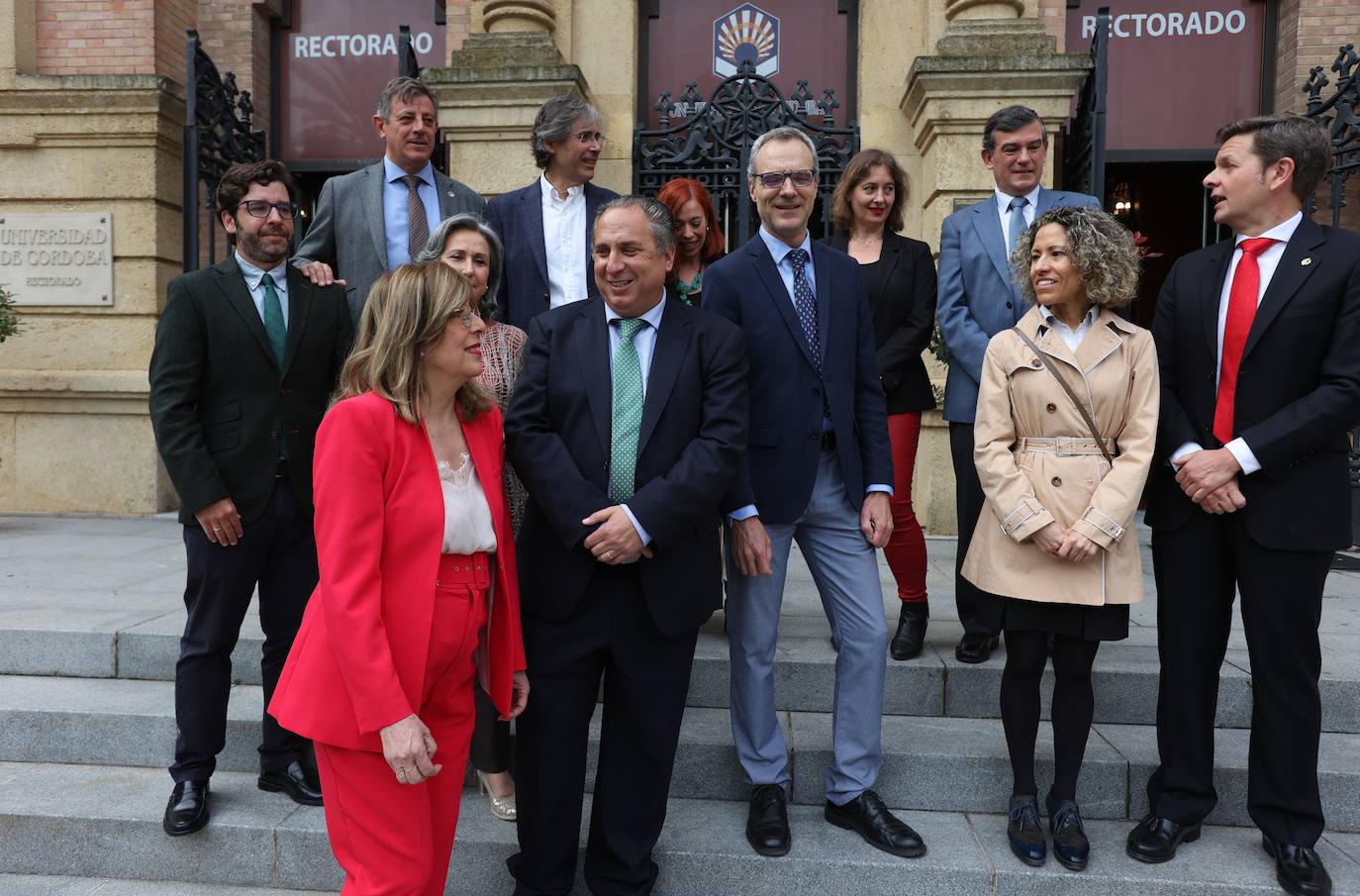 Los equipos de los candidatos a rector de la Universidad de Córdoba, en imágenes