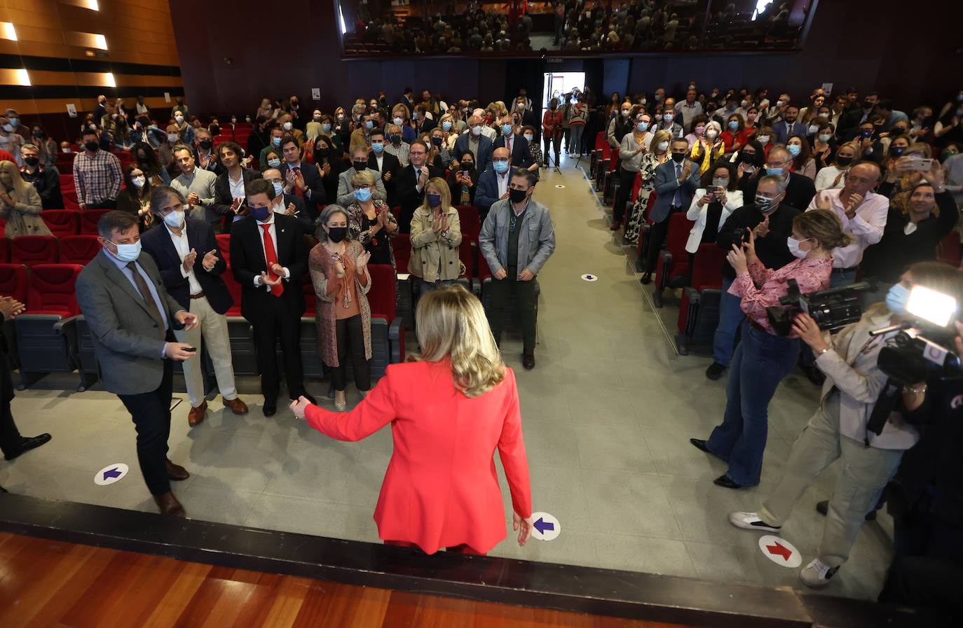 Los equipos de los candidatos a rector de la Universidad de Córdoba, en imágenes