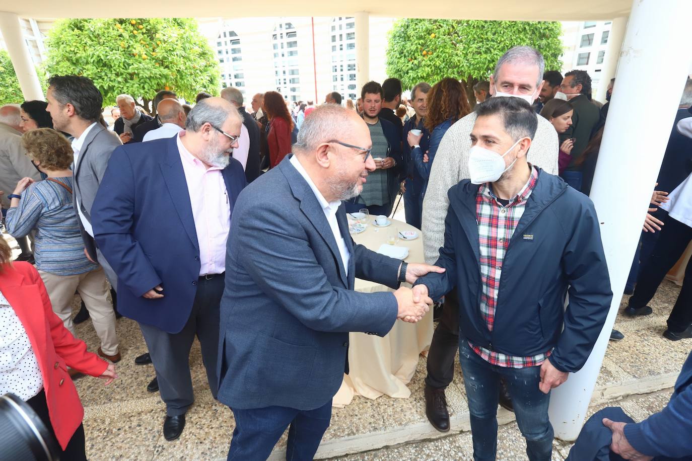 Los equipos de los candidatos a rector de la Universidad de Córdoba, en imágenes