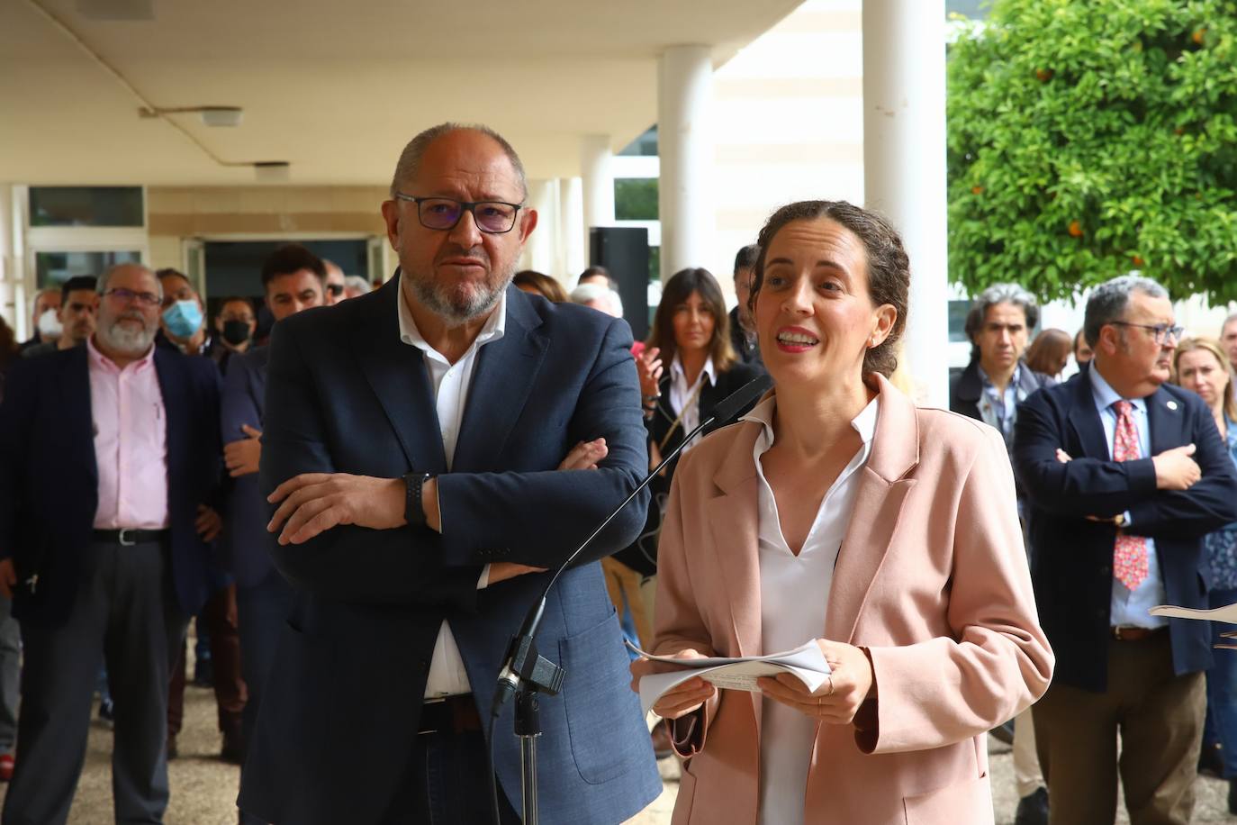 Los equipos de los candidatos a rector de la Universidad de Córdoba, en imágenes