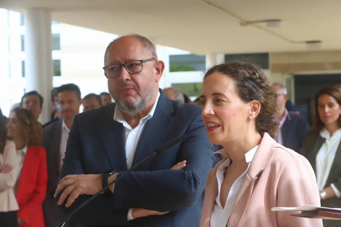 Los equipos de los candidatos a rector de la Universidad de Córdoba, en imágenes