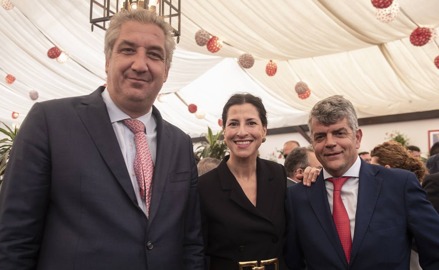 Recepciones oficiales en el miércoles de Feria. VANESSA GÓMEZ / MAYA BALANYA