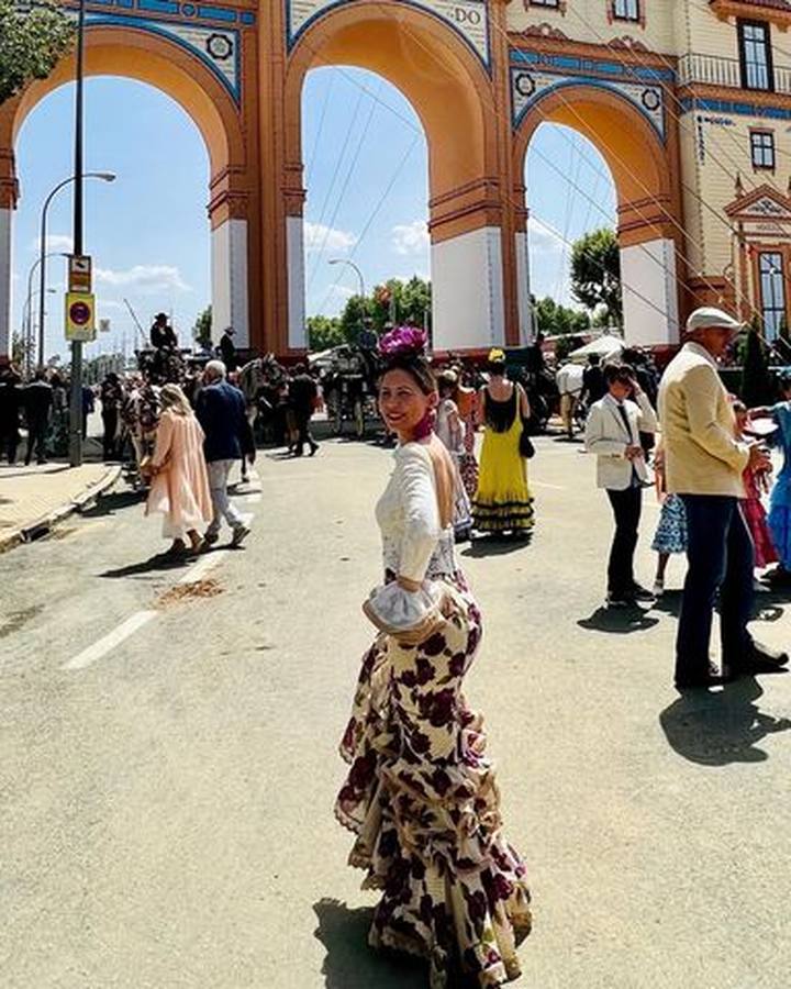 Foto de los lectores de ABC de la Feria de Sevilla 2022. ABC