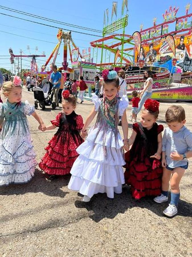 Foto de los lectores de ABC de la Feria de Sevilla 2022. ABC