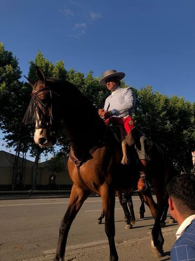 Foto de los lectores de ABC de la Feria de Sevilla 2022. ABC