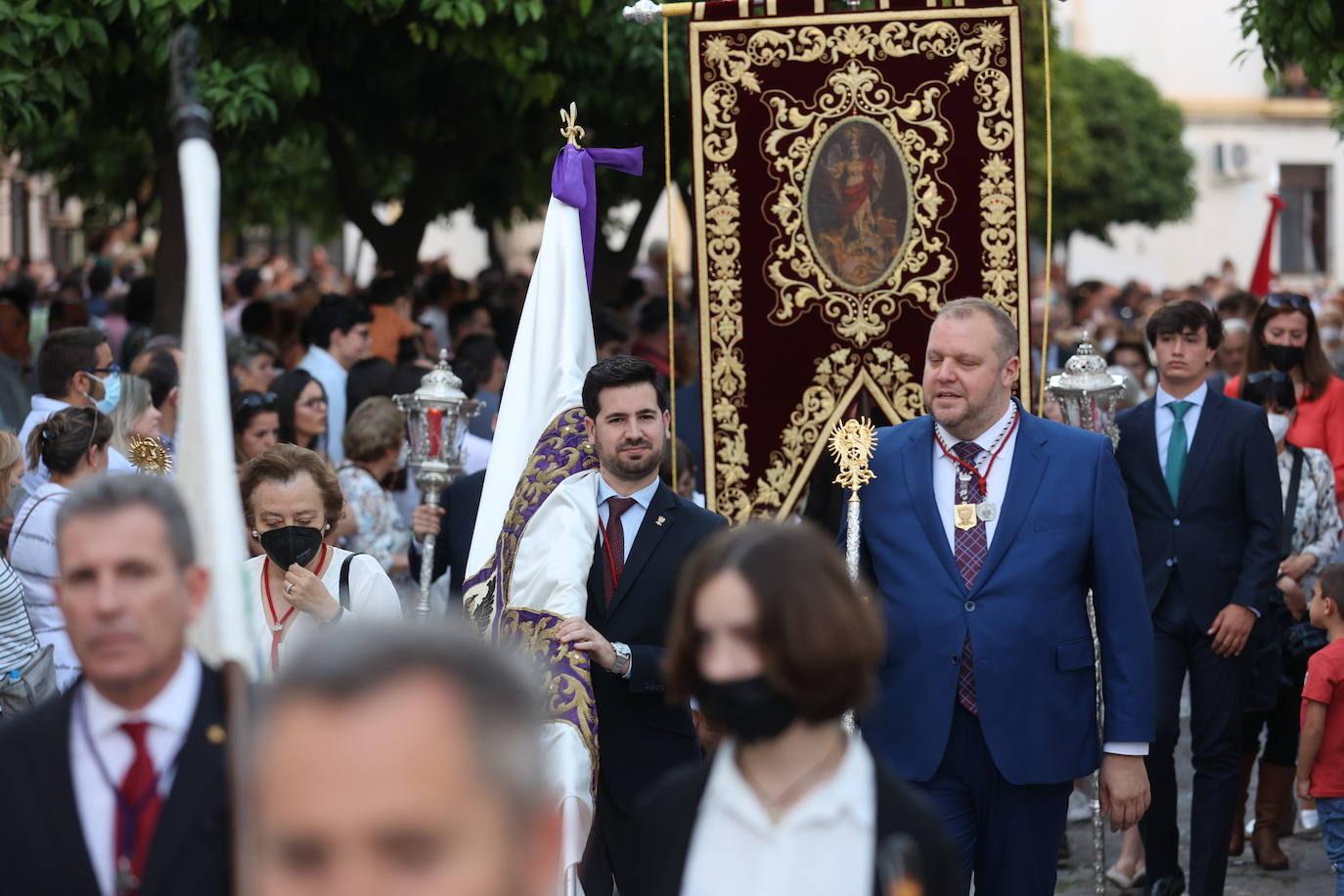 La procesión de San Rafael el día del Juramento en Córdoba, en imágenes