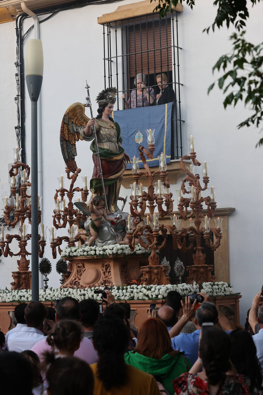 La procesión de San Rafael el día del Juramento en Córdoba, en imágenes