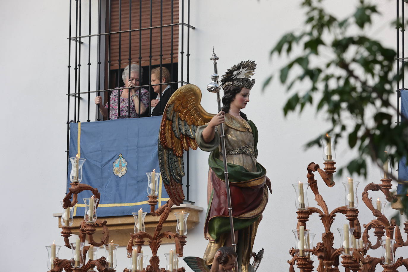 La procesión de San Rafael el día del Juramento en Córdoba, en imágenes