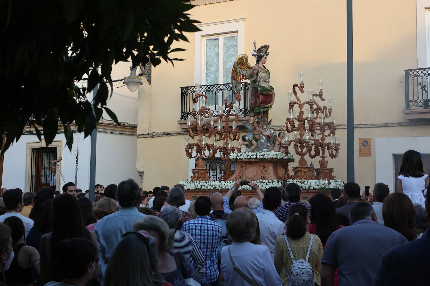 La procesión de San Rafael el día del Juramento en Córdoba, en imágenes