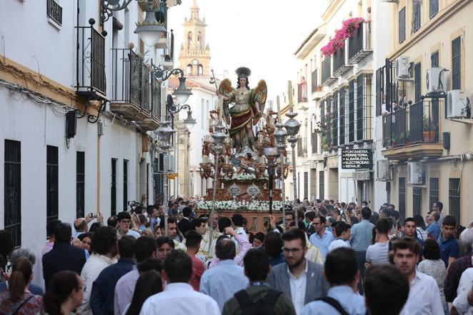 La procesión de San Rafael el día del Juramento en Córdoba, en imágenes