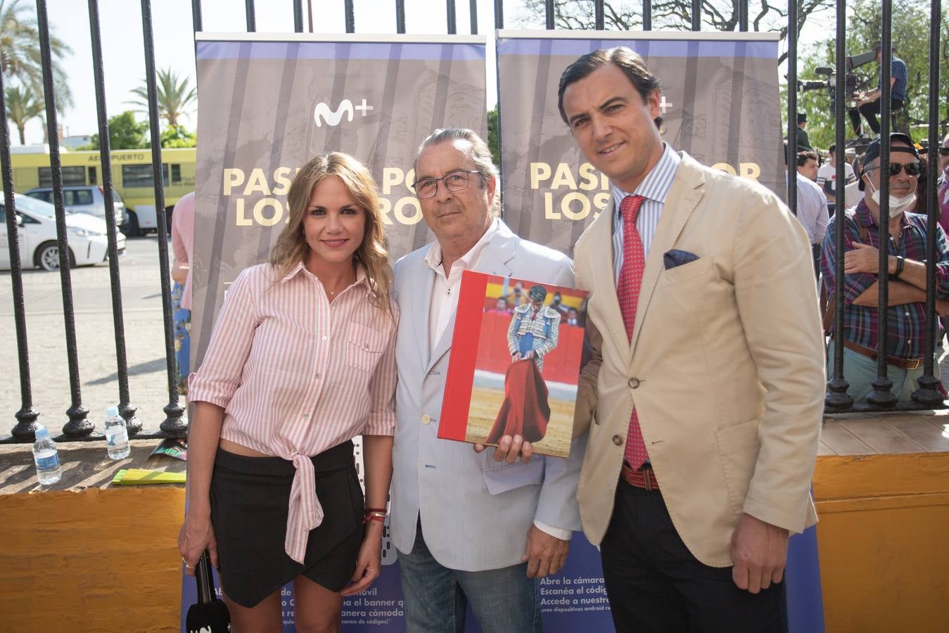 Victoria Collantes, Agustín Arjona y Joaquín Arjona. VANESSA GÓMEZ