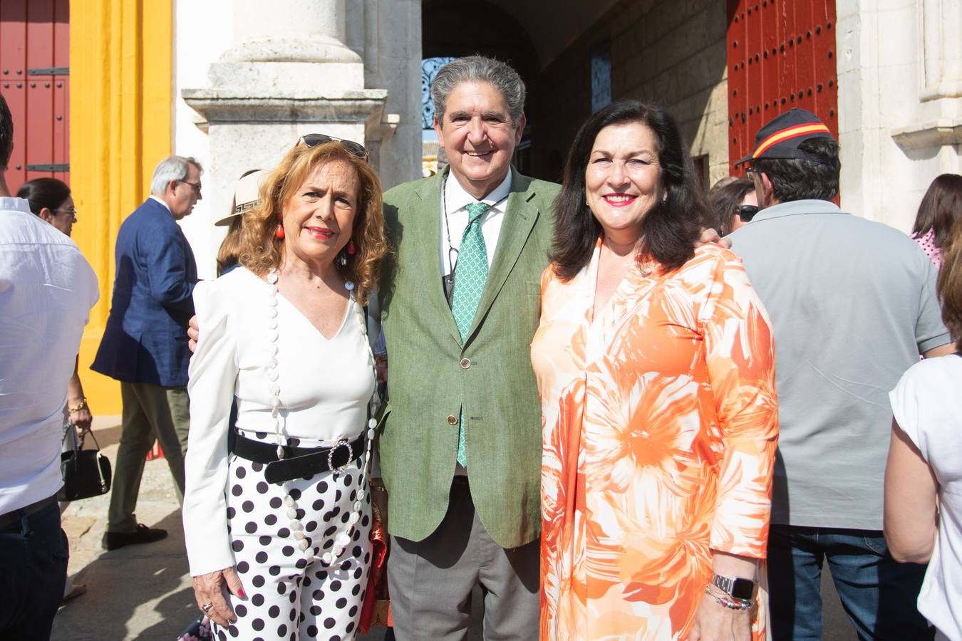 Consuelo Carrizosa, José Joaquín Gallardo y Reyes Navarro. VANESSA GÓMEZ