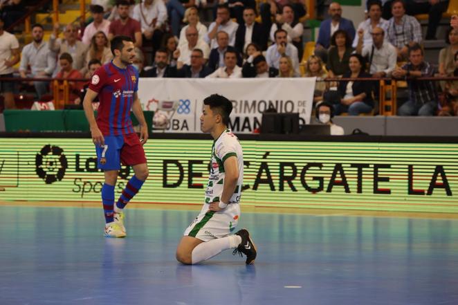 Las mejores jugadas del Córdoba Patrimonio-Barça, en imágenes