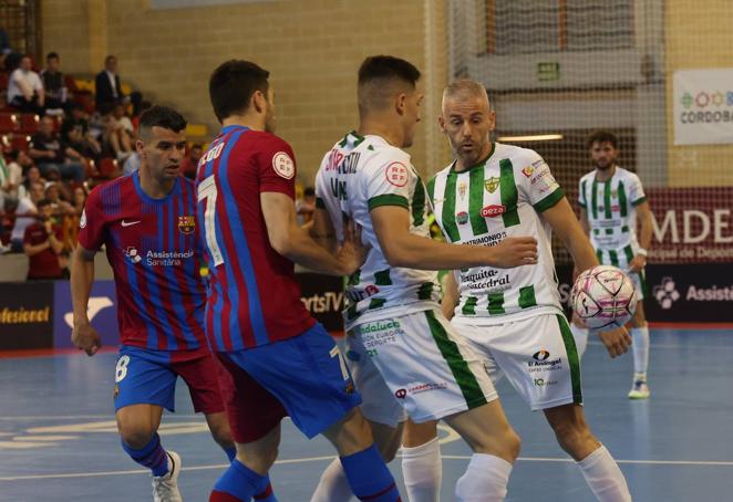 Las mejores jugadas del Córdoba Patrimonio-Barça, en imágenes