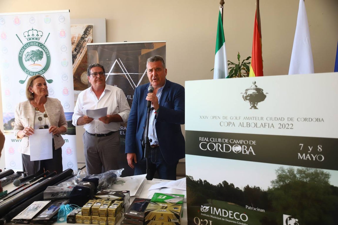 La entrega de premios y la última jornada de la Copa Albolafia de golf en Córdoba, en imágenes