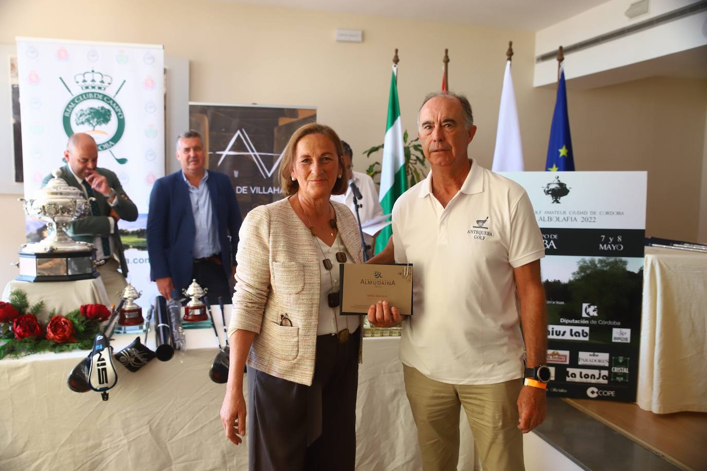 La entrega de premios y la última jornada de la Copa Albolafia de golf en Córdoba, en imágenes