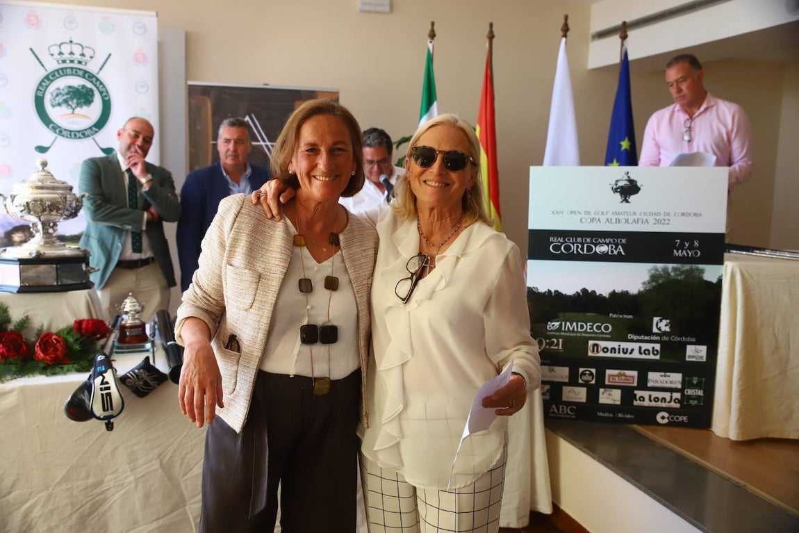 La entrega de premios y la última jornada de la Copa Albolafia de golf en Córdoba, en imágenes