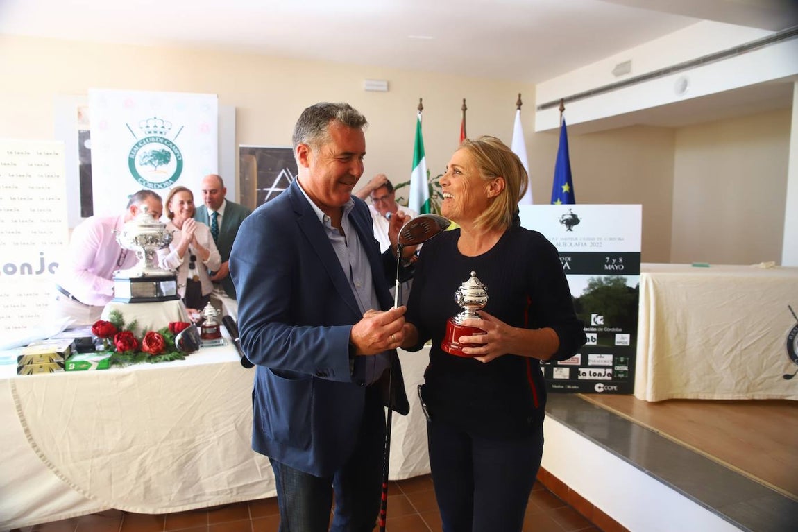 La entrega de premios y la última jornada de la Copa Albolafia de golf en Córdoba, en imágenes