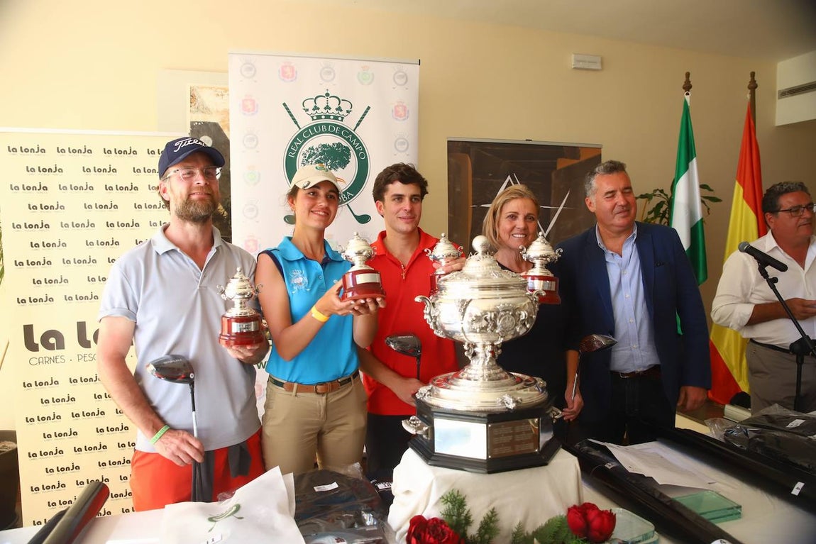 La entrega de premios y la última jornada de la Copa Albolafia de golf en Córdoba, en imágenes