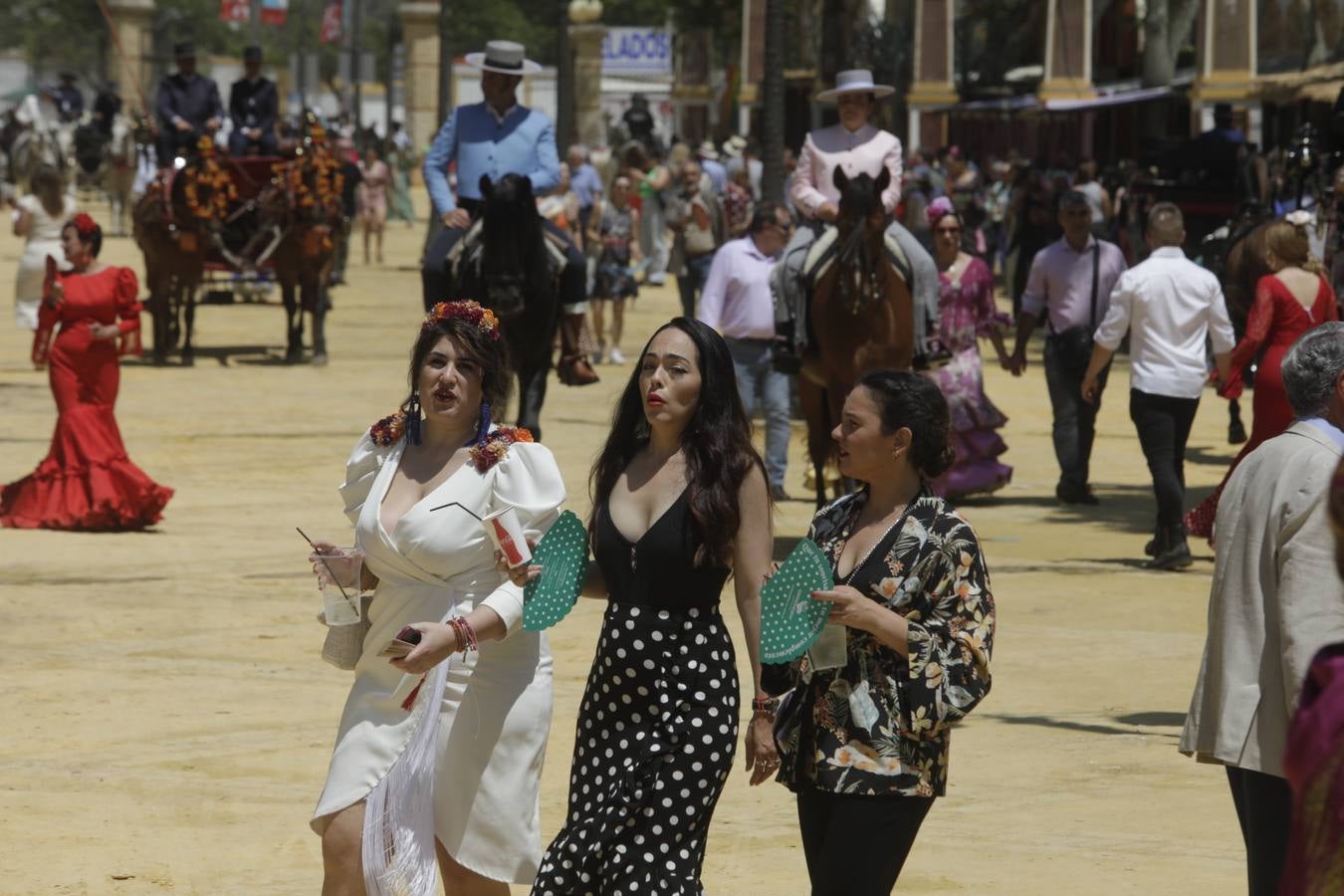 Fotos: Jerez vive un gran domingo de Feria