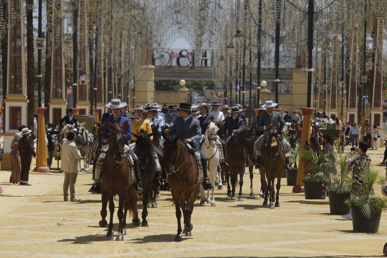 Fotos: Jerez vive un gran domingo de Feria