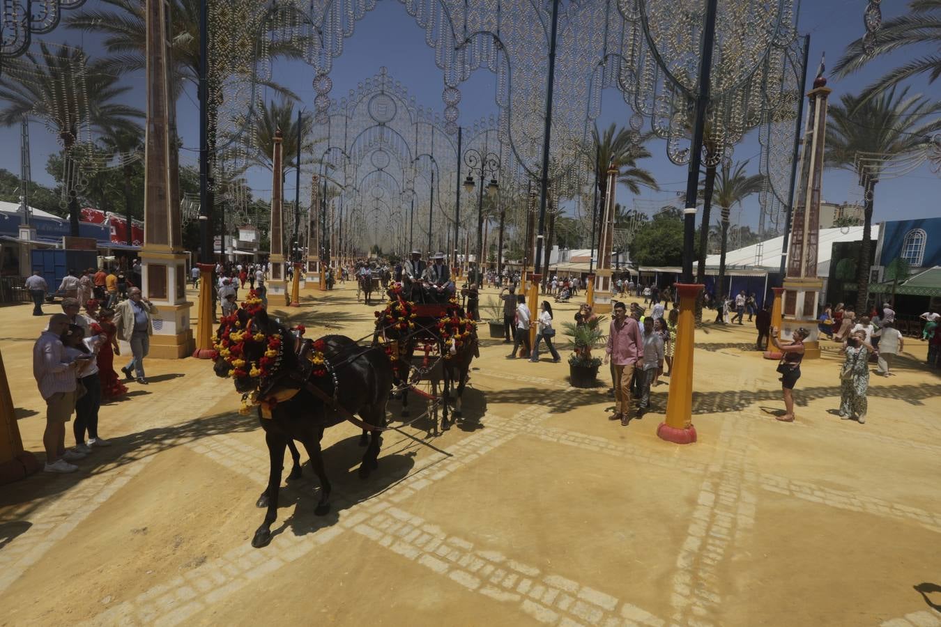 Fotos: Jerez vive un gran domingo de Feria