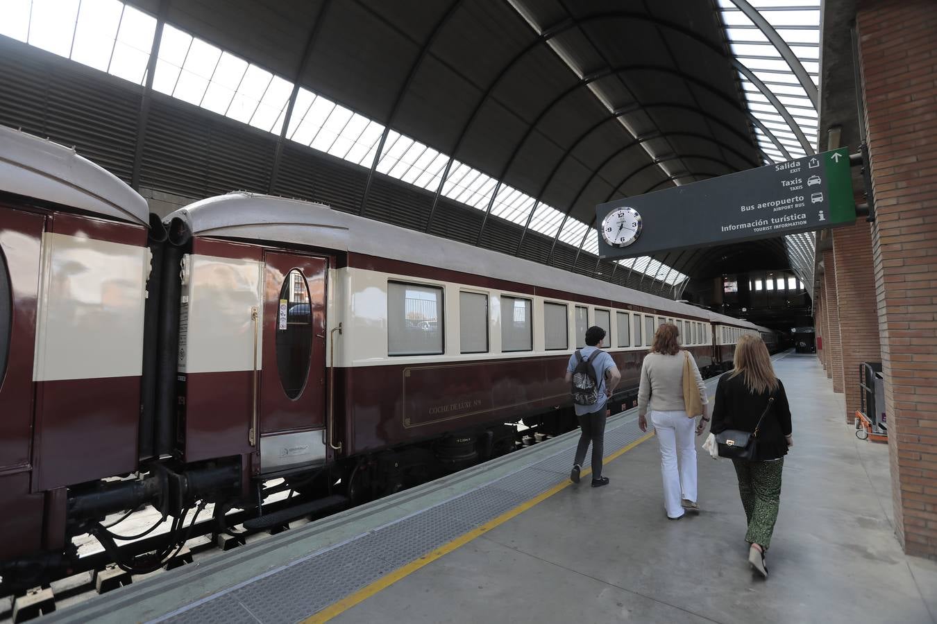 Tren turístico de lujo Al Andalus. RAÚL DOBLADO