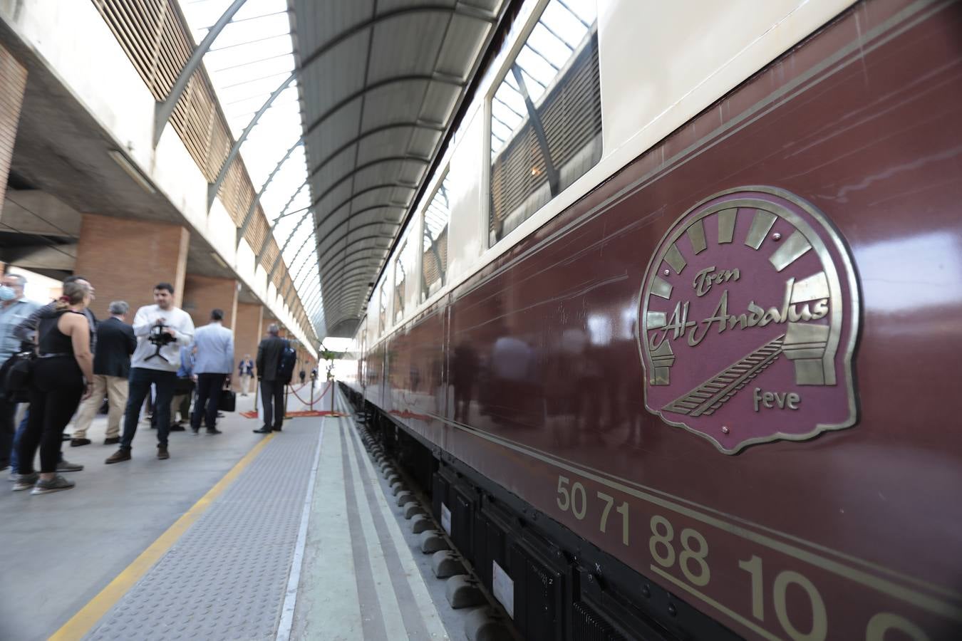 Tren turístico de lujo Al Andalus. RAÚL DOBLADO