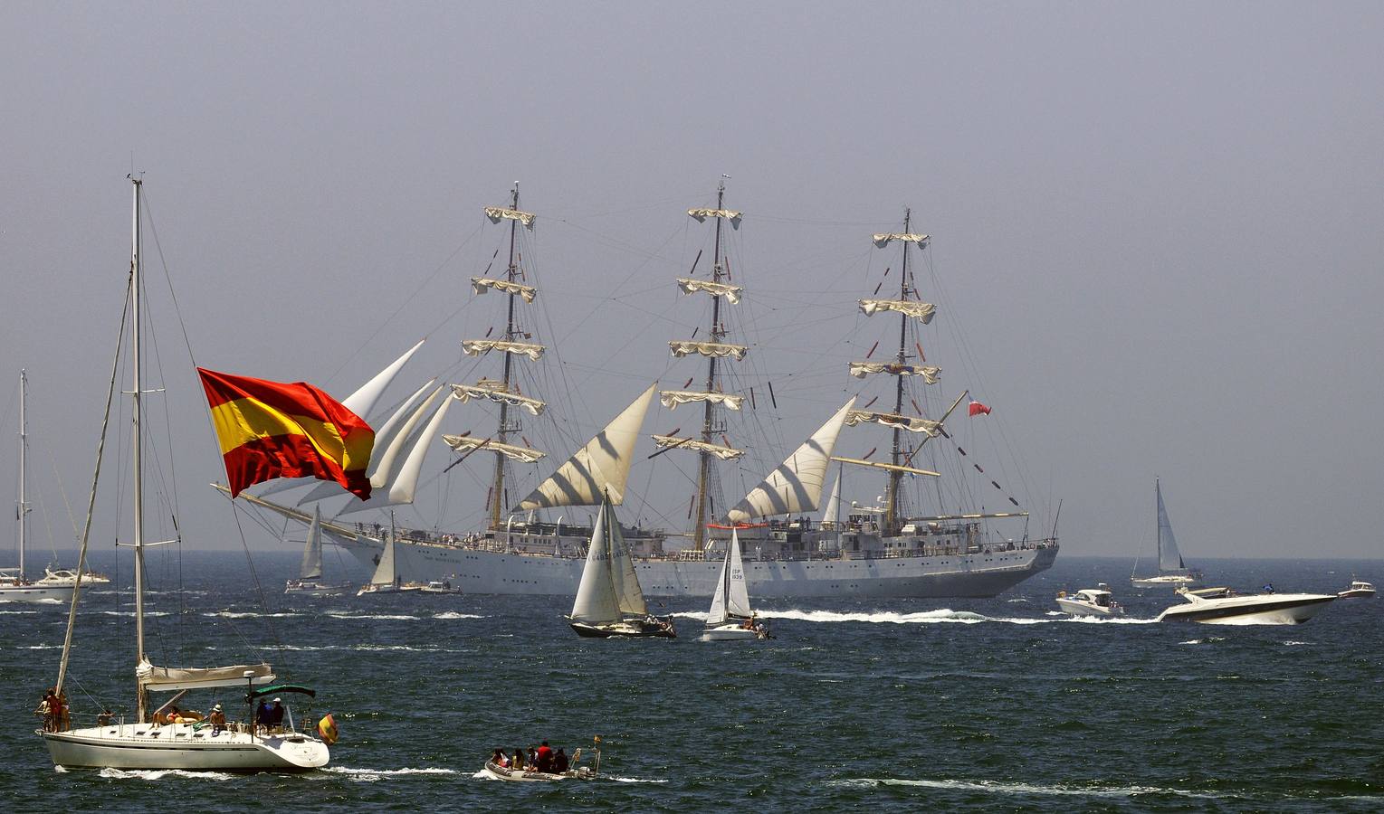 Imágenes para el recuerdo de las Regatas de los Grandes Veleros en Cádiz