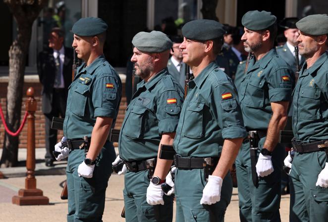 Aniversario de la Guardia Civil en el viejo acuartelamiento de Toledo