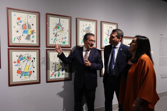 Picasso, Dalí y Miró, juntos en una exposición de grabados de la Fundación Cajasol en Córdoba
