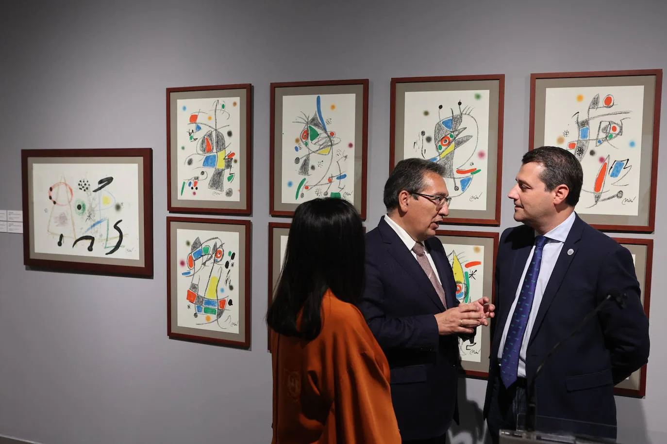 La exposición de Picasso, Dalí y Miró en Córdoba, en imágenes