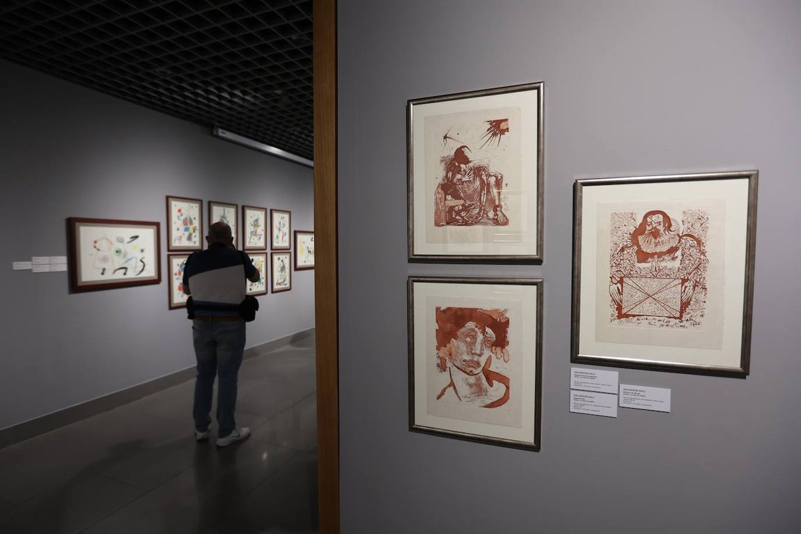 La exposición de Picasso, Dalí y Miró en Córdoba, en imágenes