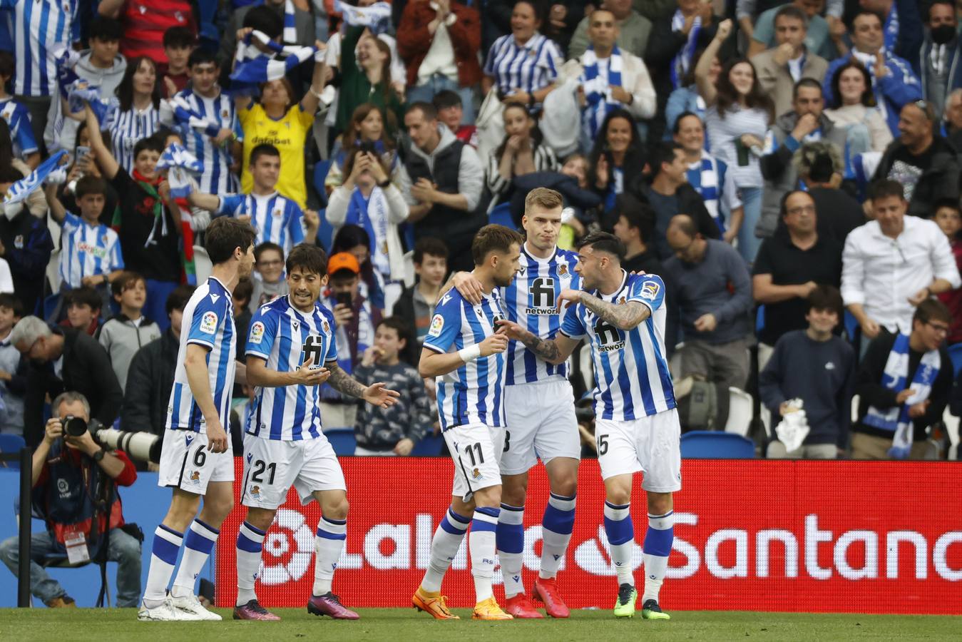 Las imágenes del Real Sociedad - Cádiz