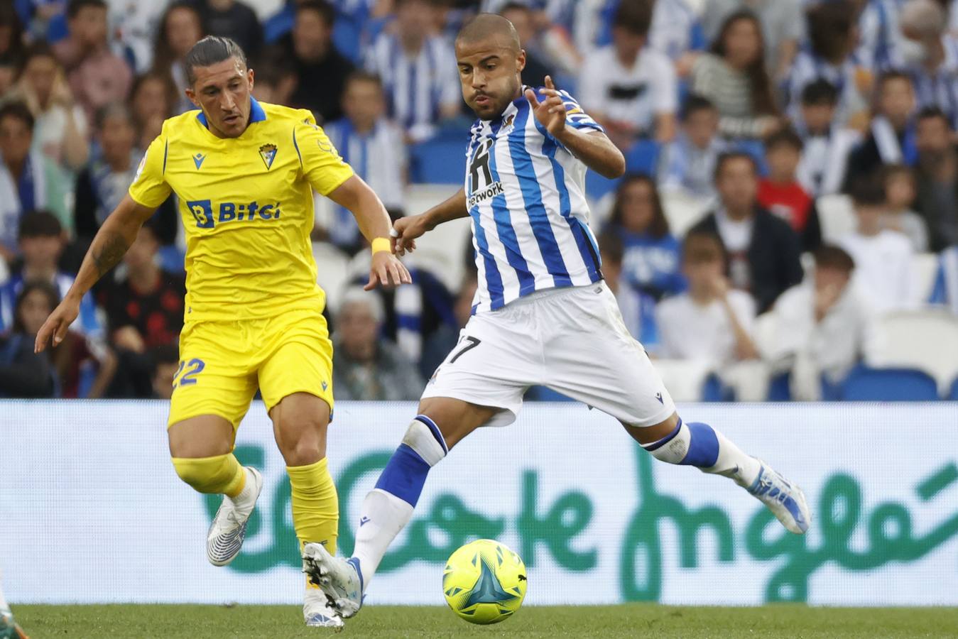 Las imágenes del Real Sociedad - Cádiz