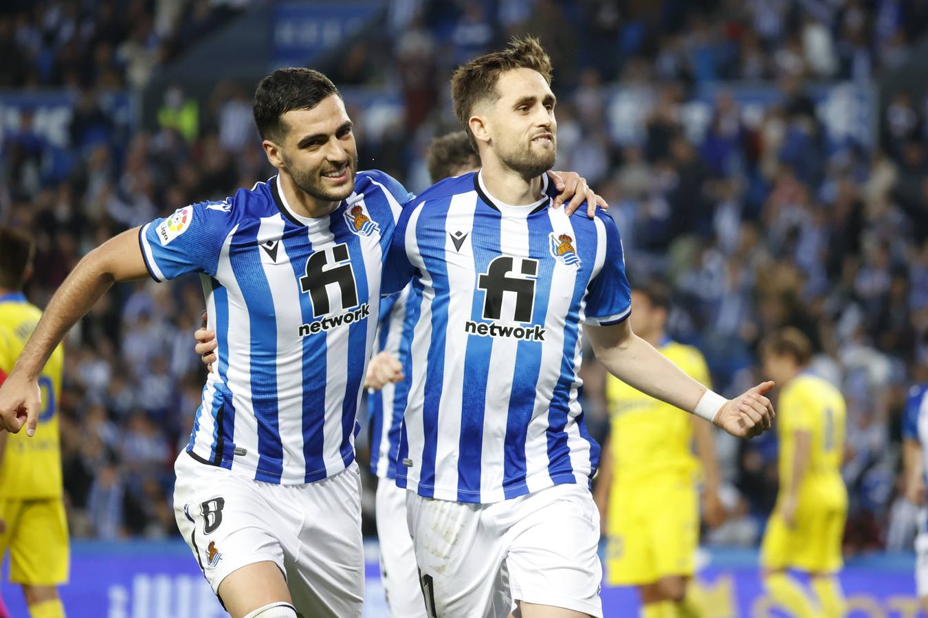 Las imágenes del Real Sociedad - Cádiz