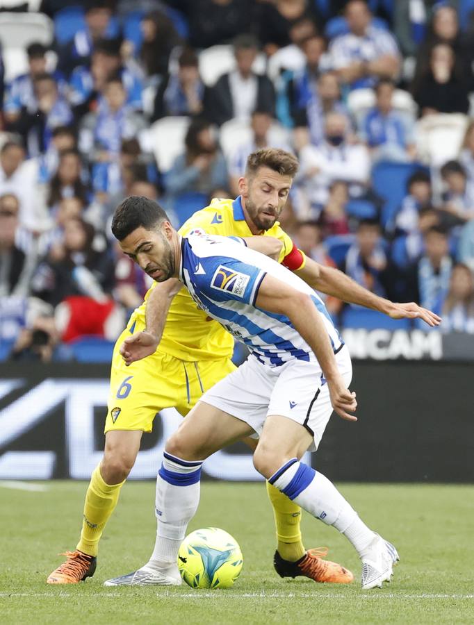 Las imágenes del Real Sociedad - Cádiz