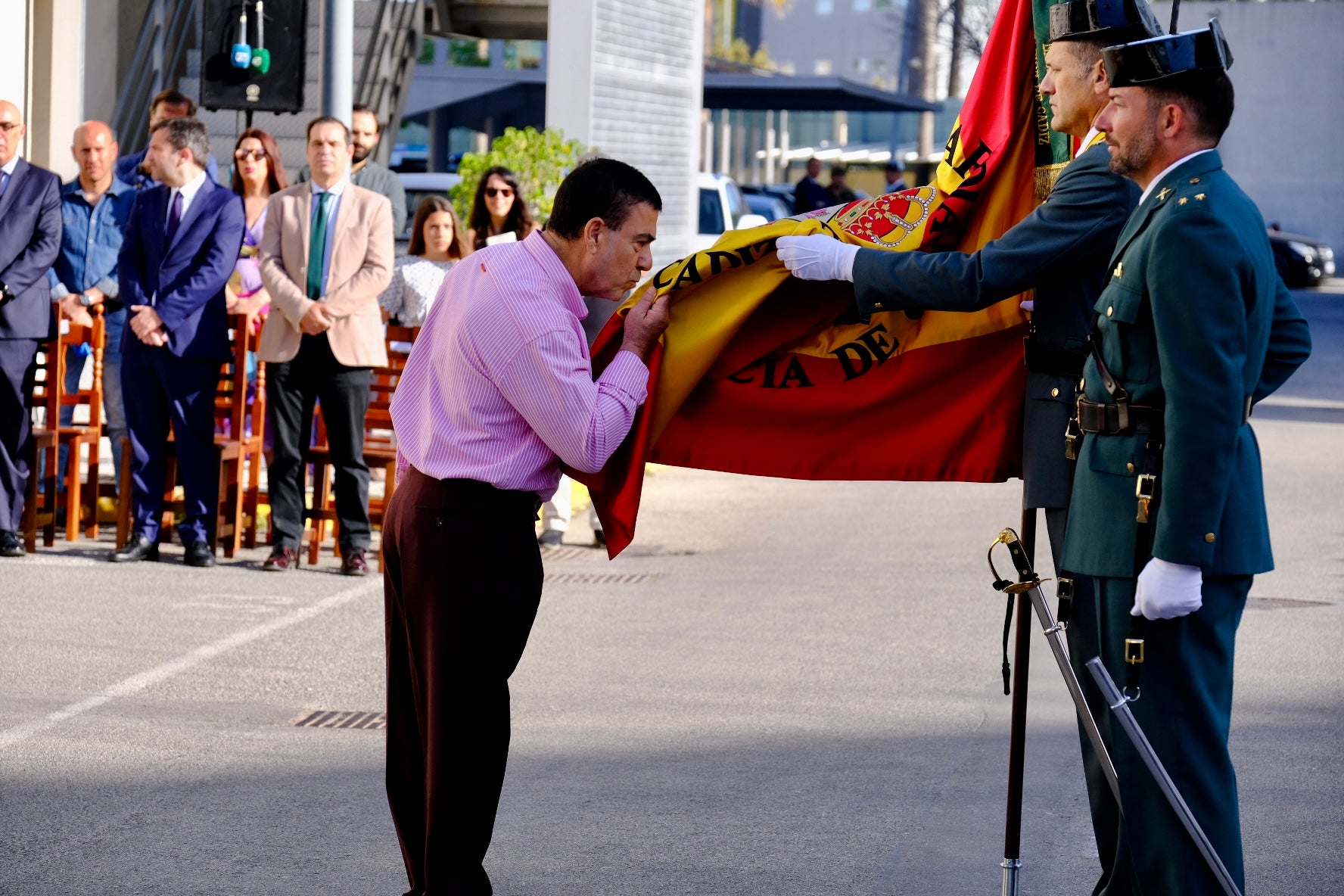 En imágenes: La Guardia Civil celebra su aniversario en Cádiz