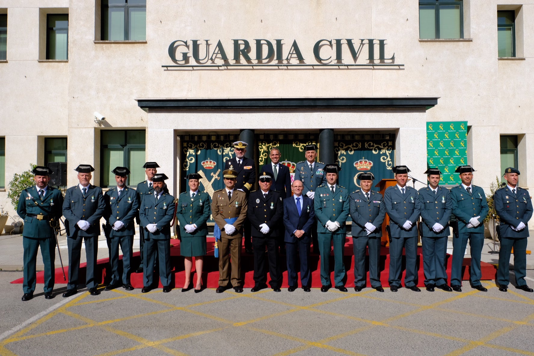 En imágenes: La Guardia Civil celebra su aniversario en Cádiz