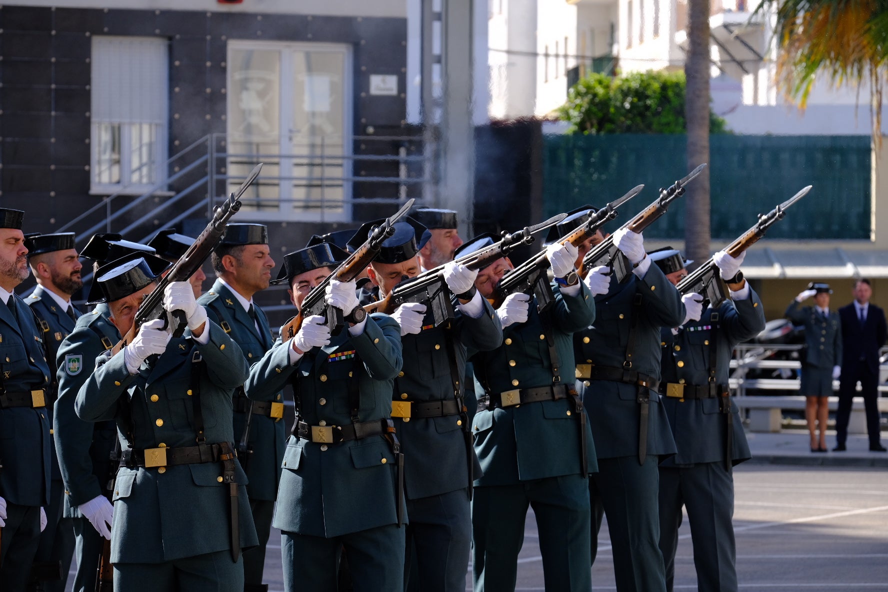 En imágenes: La Guardia Civil celebra su aniversario en Cádiz