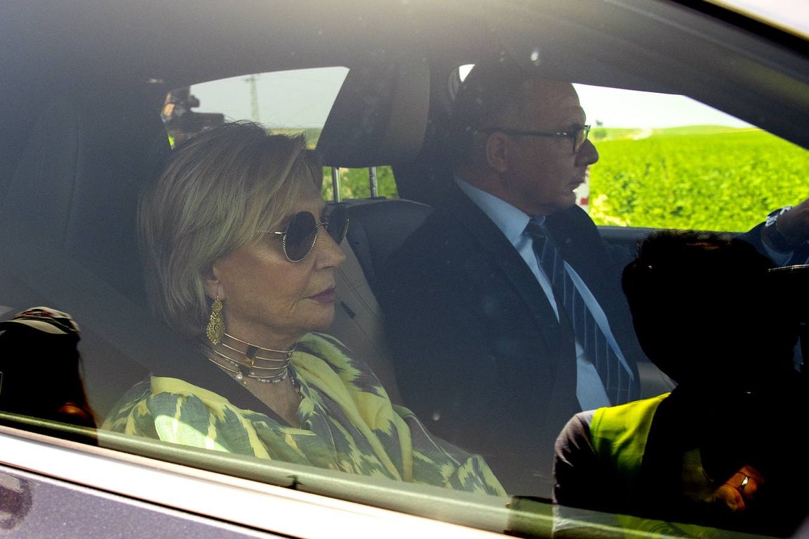 Invitados a la boda de Miguel Báez 'Litri' y Casilda Ybarra en Sanlúcar la Mayor. GTRES