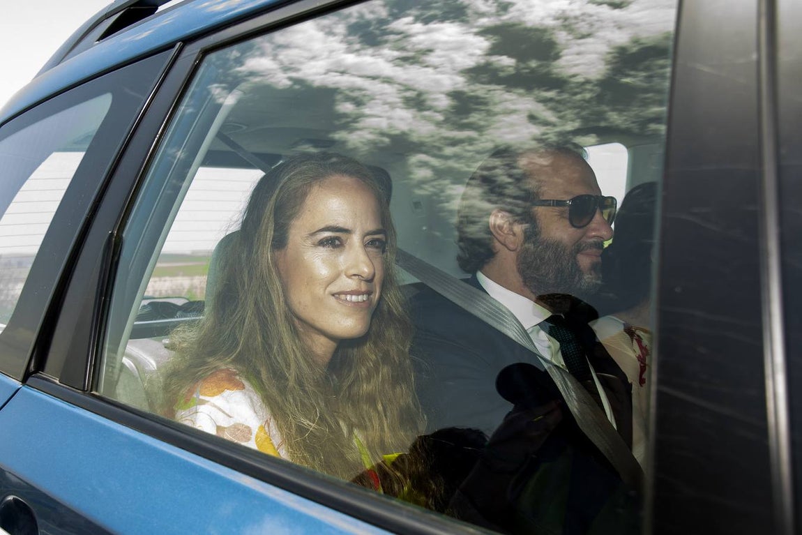 Invitados a la boda de Miguel Báez 'Litri' y Casilda Ybarra en Sanlúcar la Mayor. GTRES