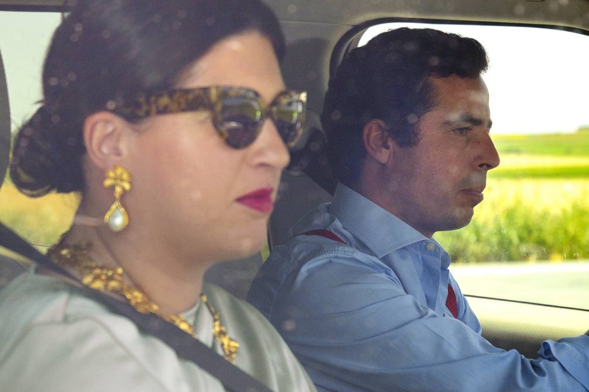 Invitados a la boda de Miguel Báez 'Litri' y Casilda Ybarra en Sanlúcar la Mayor. GTRES