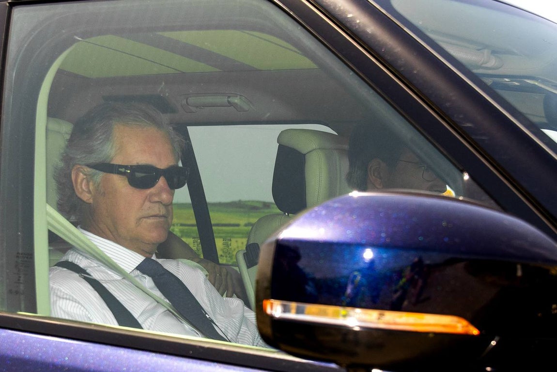 Invitados a la boda de Miguel Báez 'Litri' y Casilda Ybarra en Sanlúcar la Mayor. GTRES