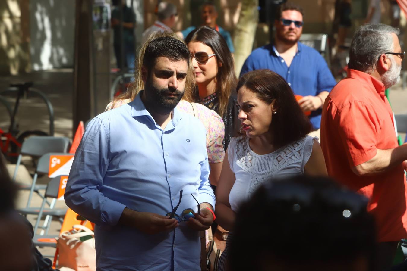 En imágenes, la presentación de los candidatos de Ciudadanos a las elecciones andaluzas