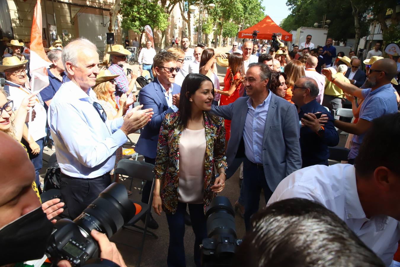 En imágenes, la presentación de los candidatos de Ciudadanos a las elecciones andaluzas