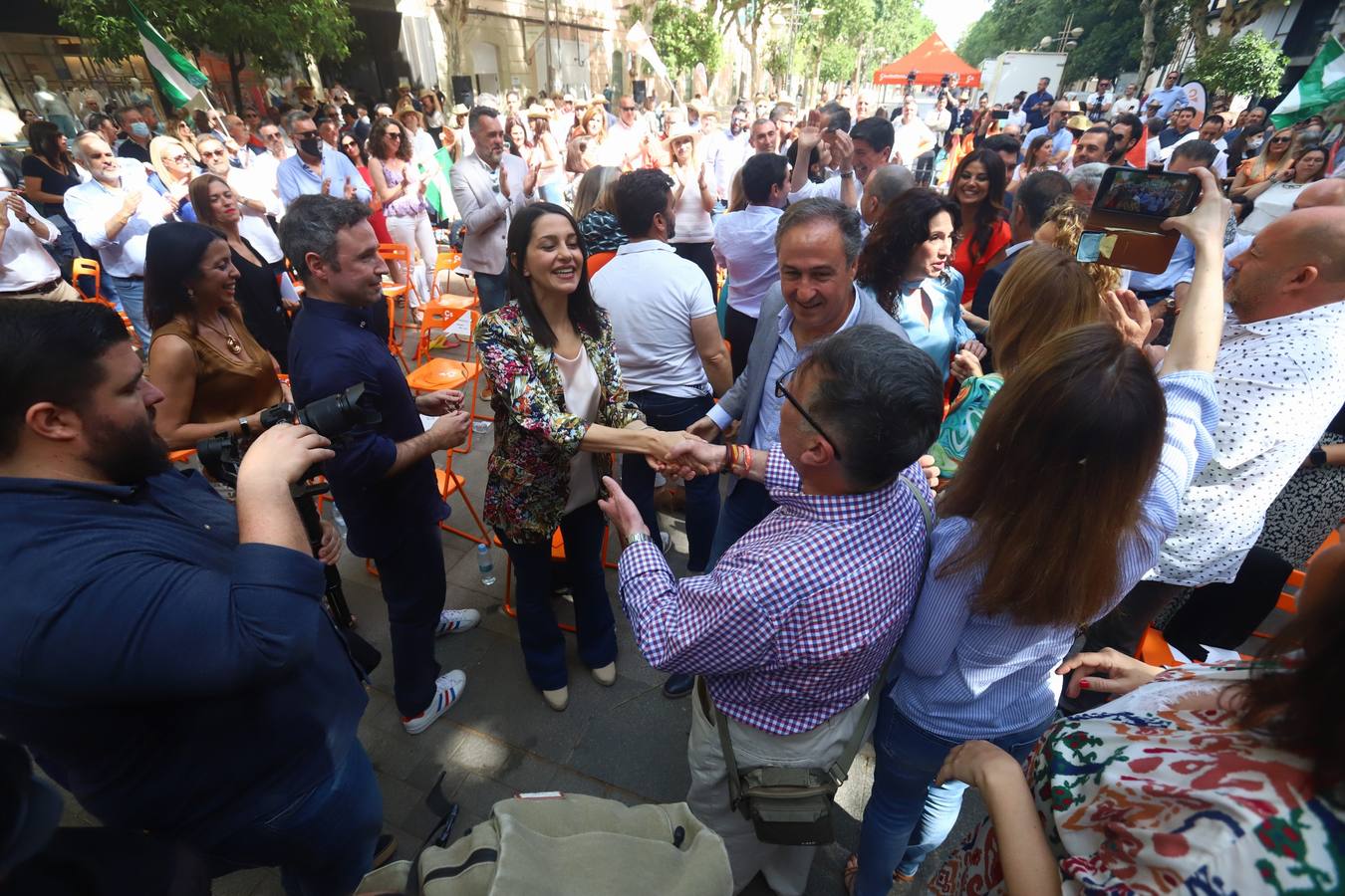 En imágenes, la presentación de los candidatos de Ciudadanos a las elecciones andaluzas