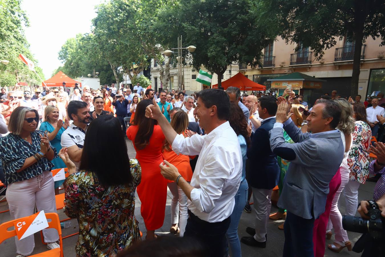 En imágenes, la presentación de los candidatos de Ciudadanos a las elecciones andaluzas