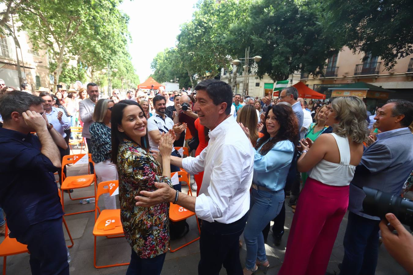 En imágenes, la presentación de los candidatos de Ciudadanos a las elecciones andaluzas